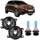 Par farol milha peugeot 3008 2011 2012 2013 2014 2015 e super branca