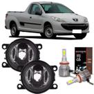Par farol milha peugeot hoggar 2007 ate 2014 e super led 2d Par farol milha peugeot hoggar 2007 ate 2014 e super led 2d