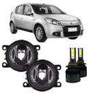 Par farol milha renault sandero 2009 a 2011 e super led Par farol milha renault sandero 2009 a 2011 e super led