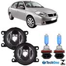 Par FAROL MILHA Renault Symbol 2007 a 2013 Super Branca Par FAROL MILHA Renault Symbol 2007 a 2013 Super Branca