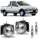 Par farol milha strada g2 2002 ate 2007 com led vidro
