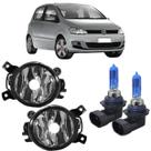 Par farol milha volkswagen fox 2015 a 2020 e super branca