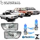 Par farol milha volkswagen gol 1987 a 1994 par/sav/voy e super branca