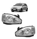 Par farol montana corsa/novo 2008 2009 2010 2011 12 cromado