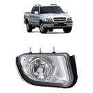Par Farol Neblina Farol Auxiliar Camionete S10 Blazer Pit Bull Pisca Cristal 2001 à 2011