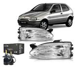 Par farol palio siena strada g1 mascara cromada e led pl Par farol palio siena strada g1 mascara cromada e led pl