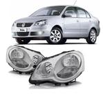 Par farol polo 07 08 09 10 11 12 13 2014 foco duplo cromado Par farol polo 07 08 09 10 11 12 13 2014 foco duplo cromado