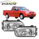 Par farol principal saveiro g2 1995 até 2000 masc cromado vd