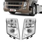 Par Farol Principal Volvo Fh13 2009 A 2013 H7/H7 Led DRL
