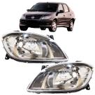 PAR Farol Prisma Celta 2007 08 09 10 11 12 13 a 16 Cromado PAR Farol Prisma Celta 2007 08 09 10 11 12 13 a 16 Cromado