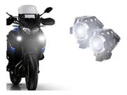 Par Farol U5 Led Auxiliar Neblina Milha Moto Aluminio Par Farol U5 Led Auxiliar Neblina Milha Moto Aluminio