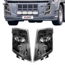 Par Farol Volvo Fh13 Com Drl Máscara Negra 2009 A 2013 Nino