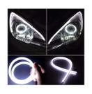 Par Fita Barra Led Neon 12v Para Farol 50cm Branca Par Fita Barra Led Neon 12v Para Farol 50cm Branca