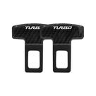 Par Fivela Cinto Anti Bipe/Beep carbono Onix Turbo