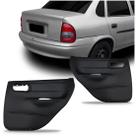 Par Forro Porta Traseiro Corsa Sedan 1996 a 2016 Hatch 1996 a 2002 4 Portas Opcional Preto