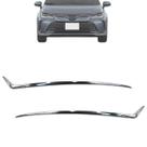 Par Friso Grade Frontal Toyota Corolla 2021 Até 2023 Cromado