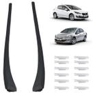 Par Friso Pestana Calha Lateral Para-brisa Peugeot 308 408
