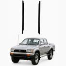 Par Friso Soleira Dianteira Hilux 1992 até 2004 Par Friso Soleira Dianteira Hilux 1992 até 2004