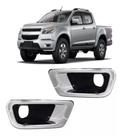 Par Grade Milha Aro Cromado S10 2012 2013 2014 2015