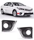 Par Grade Milha Com Furo Cromado Corolla 2015 2016 2017 Par Grade Milha Com Furo Cromado Corolla 2015 2016 2017