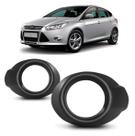 Par Grade Moldura Aro Preto Milha Focus 2014 2015