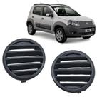 Par Grade Moldura Difusor de Ar Painel Lateral Fiat Uno 2011 2012 2013 2014 Original