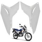 Par guia ar aleta aba tanque lateral honda nxr bros 160 branco 2022 2023 2024