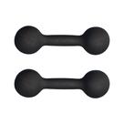 Par Halter Bola 1kg Ferro Fundido Pintado Academia