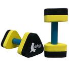 Par Halteres Hidroginástica em EVA 1 à 2kg DF1104-P Preto/Amarelo Dafoca Sports Par Halteres Hidroginástica em EVA 1 à 2kg DF1104-P Preto/Amarelo Dafoca Sports