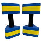 Par Halteres Hidroginástica Natação Hidroterapia em EVA 3 A 4 Kg DF4013-AZ Azul/Amarelo Dafoca Sports