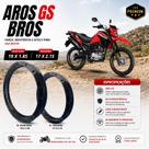 Par jogo aro modelo gs 19x1.85 / 17x2.15 15t bros 125 150 160 preto brilhante Par jogo aro modelo gs 19x1.85 / 17x2.15 15t bros 125 150 160 preto brilhante