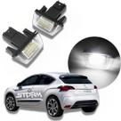 Par Kit 2 luz de placa super led lanterna para Citroen DS4 ano 2012 a 2016 lâmpada iluminação Branca Thp 1.6 So Chic turbo porta malas