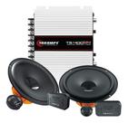 Par Kit 2 Vias 6 Hertz DSK 165.3 160 Watts Rms + Módulo Amplificador Taramps TS400x4 Par Kit 2 Vias 6 Hertz DSK 165.3 160 Watts Rms + Módulo Amplificador Taramps TS400x4