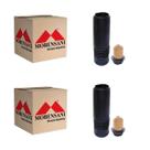 Par Kit Amortecedor Traseiro Palio 1996/2011 Siena 1998/2011 Batente Coifa Mobensani