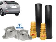 Par Kit Batente Coxim Coifa Amortecedor Traseiro Focus 2009 2010 2011 2012 2013 SAMPEL MOBENSANI