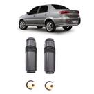 Par Kit Batente Fiat Siena Traseiro (1997 Até 2011) 1.0/1.3/1.4/1.5/1.6/1.8/8V/16V