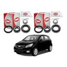 Par Kit Rolamento Roda Traseiro Agile 1.4 2014 A 2016 Par Kit Rolamento Roda Traseiro Agile 1.4 2014 A 2016