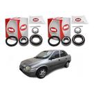 Par Kit Rolamento Roda Traseiro Corsa Sedan 1.0 1.6 1994 A 1999