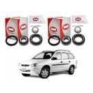 Par Kit Rolamento Roda Traseiro Corsa Wagon 1.0 1.6 2000 A 2002