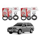 Par Kit Rolamento Roda Traseiro Parati G3 1.6 1.8 2.0 2000 A 2005