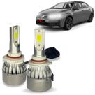 Par Kit Super Led C6 Corolla 2018 Á 2022 Farol Baixo