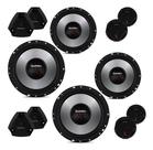 Par Kit Two Way 2 Vias 6 Pol + Tweeters Bomber Upgrade 400w