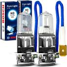Par Lâmpada Automotiva Halógena H3 Pure Light 12V 55W Bosch