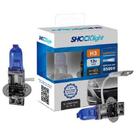 Par Lâmpada Automotiva Super Branca H1 12V 55W 8500k Par Lâmpada Automotiva Super Branca H1 12V 55W 8500k