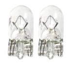 Par Lâmpada Comum T10 Pingão 12v 5w W5W W2,1x9,5d Standard