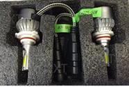 Par Lâmpada FAROL DE LED 9005/HB3 50W 6000K BRANCA