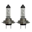 Par Lâmpada Farol H7 Halógena 55W 12V Par Lâmpada Farol H7 Halógena 55W 12V