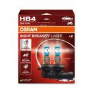 Par Lampada Farol Osram Night breaker Laser HB4 55W 4000k