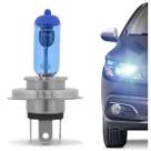 Par Lampada Farol Super Branca H4 60/ 55W 8500K Efeito Xenon 12v Automotivo Carro