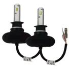 Par Lâmpada H1 Led Headlight 6000k 8000 Lúmens 2d Kit S1 45u